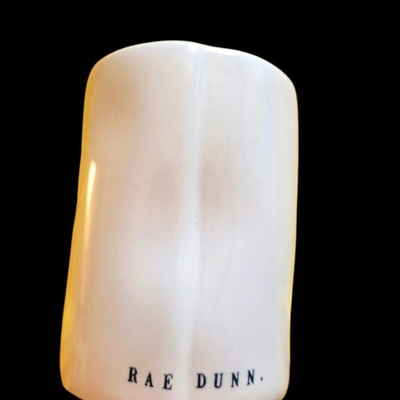 Rae Dunn Jingle Bells White Pottery Evergreen Mistletoe New - Picture 3 of 3